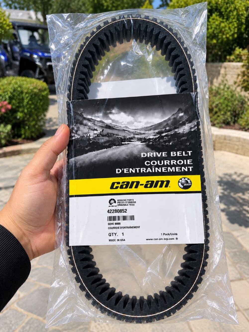 Can-Am 422280652 PBO Performance Drive Belt Maverick X3 Genuine OEM New